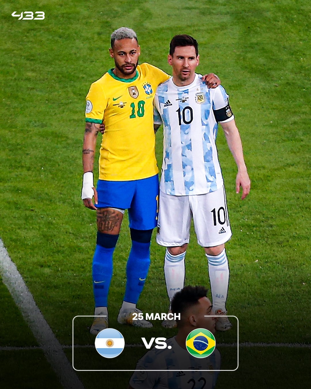 焦點(diǎn)戰(zhàn)老友重逢!內(nèi)馬爾重回國(guó)家隊(duì),本月底將戰(zhàn)梅西領(lǐng)銜的阿根廷