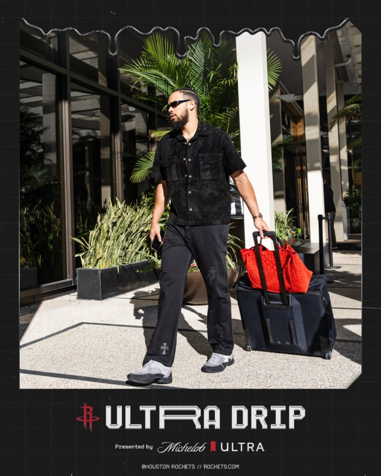 新奧爾良風(fēng)情!火箭眾將穿搭:牛仔褲成標(biāo)配 申京側(cè)顏男神范兒