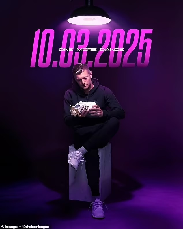 再舞一次!克羅斯宣布“復出”參加在德國舉辦的五人制足球比賽