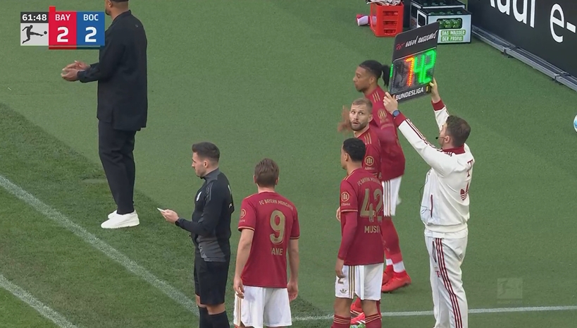 主力來了!凱恩、穆西亞拉等人登場,換下穆勒、格納布里等4人