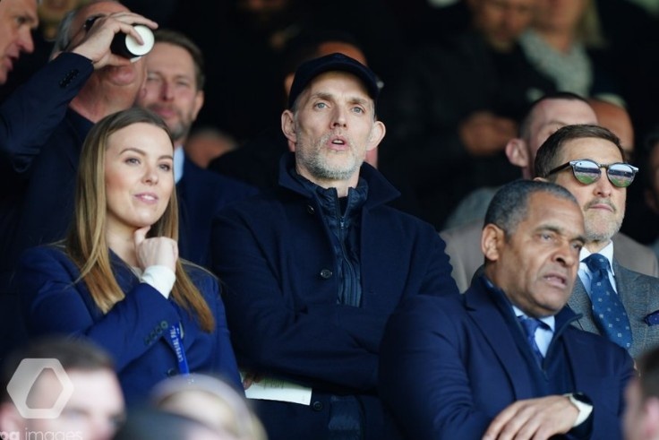 考察球員,英格蘭主帥圖赫爾現場觀戰水晶宮vs伊普斯維奇