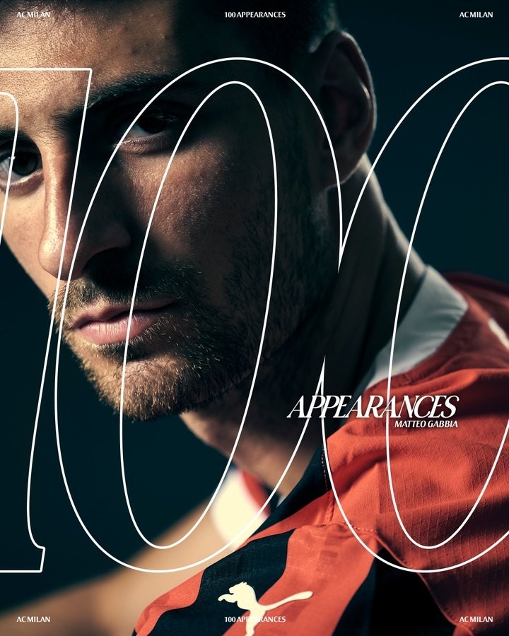 官方:25歲加比亞達(dá)成米蘭100場(chǎng)里程碑,此前5球1助攻+2冠軍