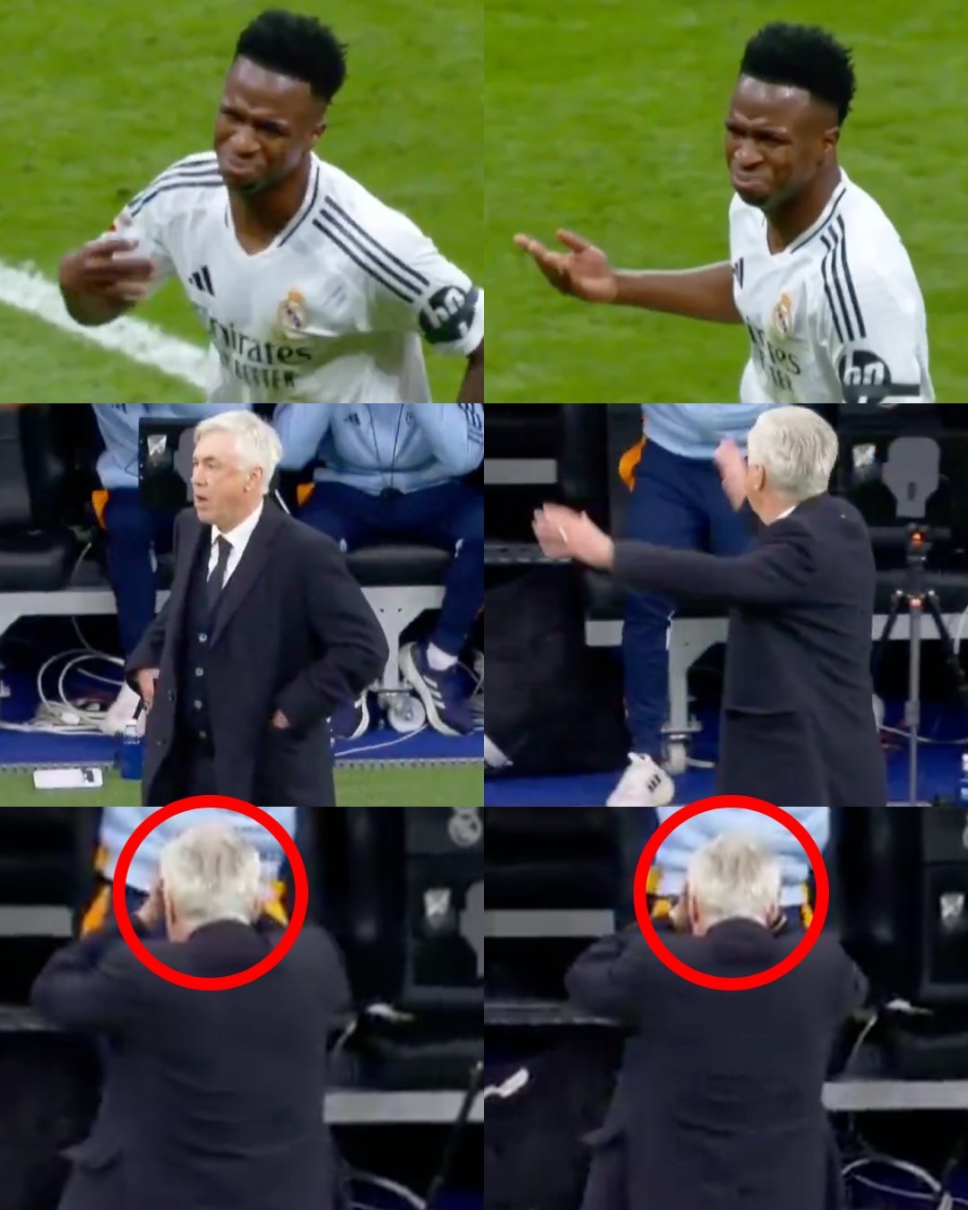 這球牛X到啥程度?后衛(wèi)撞車+維尼修斯甩手‘發(fā)燙’+安帥直接捂臉!