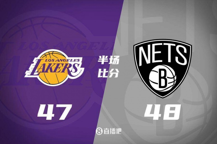 半場戰報:湖人落后籃網1分 古德溫&文森特合砍27分 東契奇9+9+6