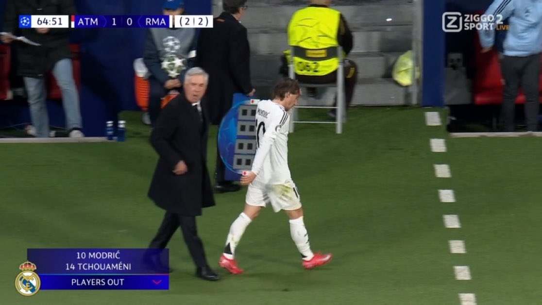 皇馬第65分鐘換人:魔笛、瓊阿梅尼下,卡馬文加、巴斯克斯上