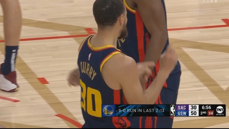 火力壓制！勇士多點開花 2分鐘轟出9-0的攻擊波擴大優勢