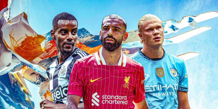 英超MVP已無懸念?薩拉赫獨造44球,第2伊薩克&第3哈蘭德合計47球