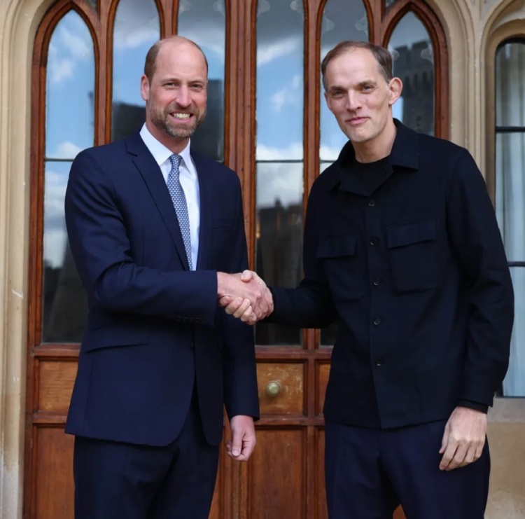 威廉王子:圖赫爾是英格蘭主帥最佳人選,他絕對有可能贏得世界杯