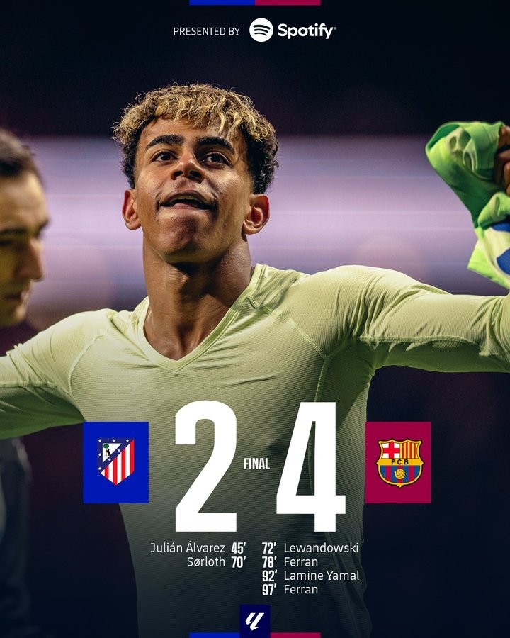 下月國王杯再戰!巴薩此前對馬競5連勝,本賽季近3場1勝1平1負