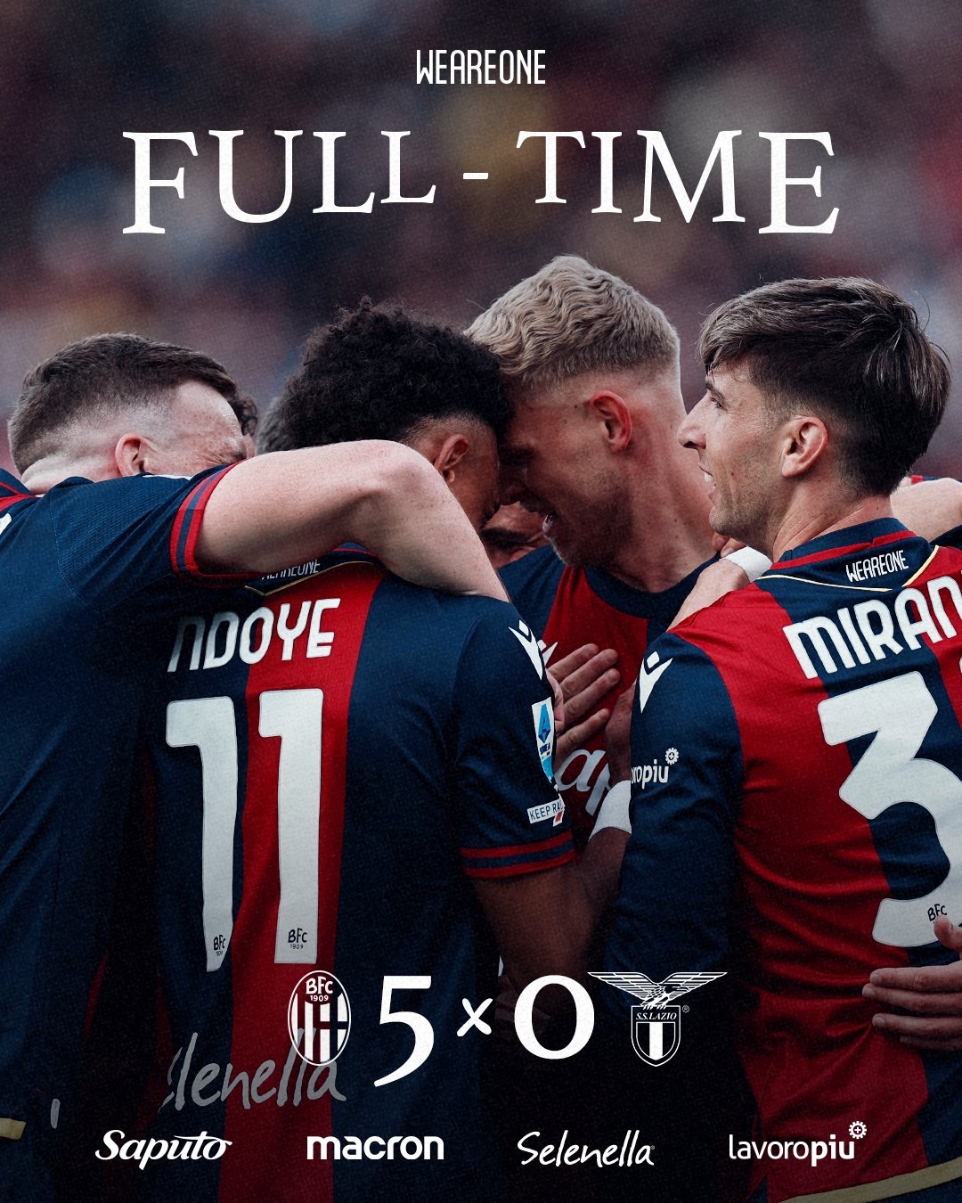 博人燃起來了!博洛尼亞換帥賣核心仍5-0橫掃藍鷹,將尤文擠出前4