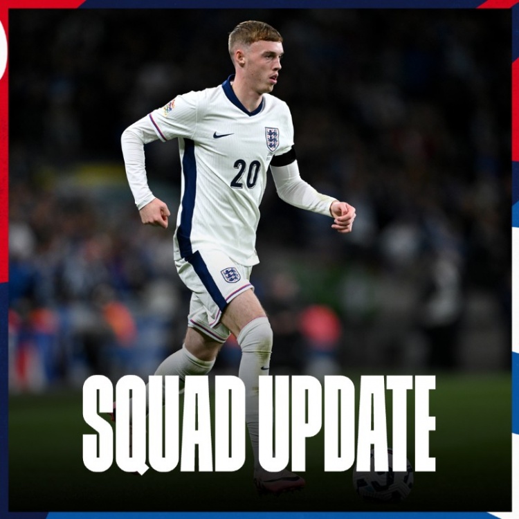 英格蘭隊官方:帕爾默暫時沒來國家隊報到,仍留在切爾西評估傷情