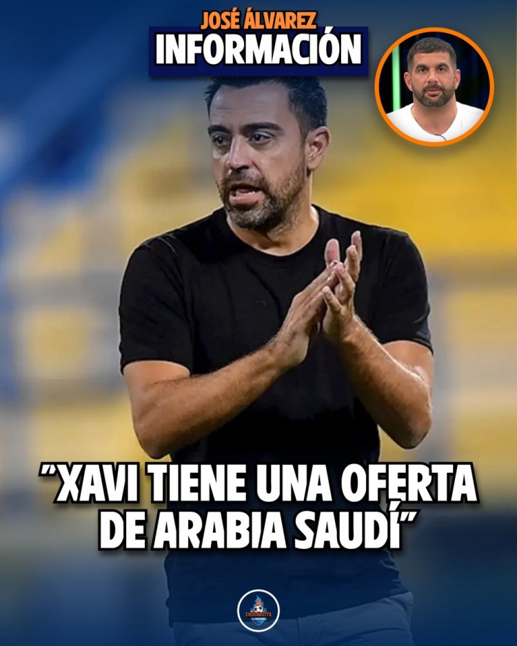 記者:哈維收到沙特俱樂部報價,他想要時間考慮&看看其他選擇