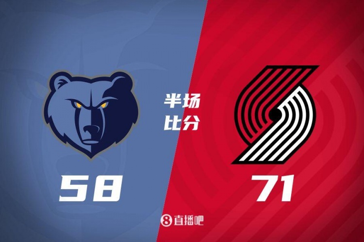 阿夫迪亞26+5+4 開拓者上半場轟進(jìn)14記三分 半場領(lǐng)先灰熊13分