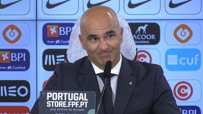 馬丁內斯:C羅作為中鋒正處絕佳狀態 21場17球在哪都屬于頂尖水準