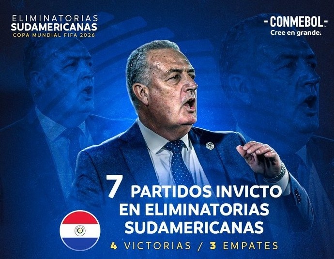 巴拉圭近7場世預賽不敗!主場全勝贏巴西阿根廷,客場平烏拉圭!