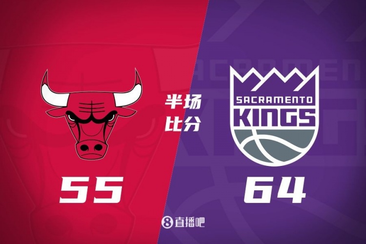半場戰(zhàn)報(bào):國王領(lǐng)先公牛9分 蒙克轟19分 拉文4中0 武器11分9板
