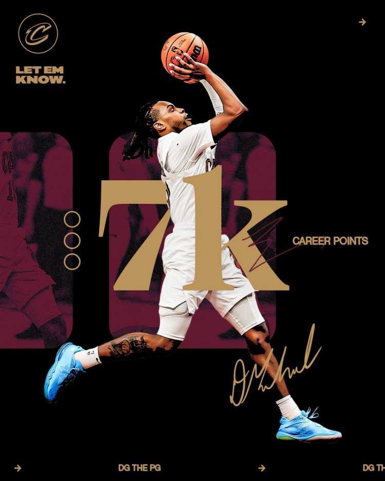 未來可期!加蘭騎士生涯得分達到7000分 隊史第11位!