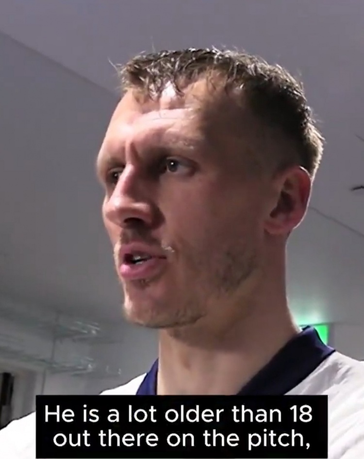 丹-伯恩盛贊斯凱利:他發(fā)揮出色非常冷靜,表現(xiàn)得比18歲成熟很多