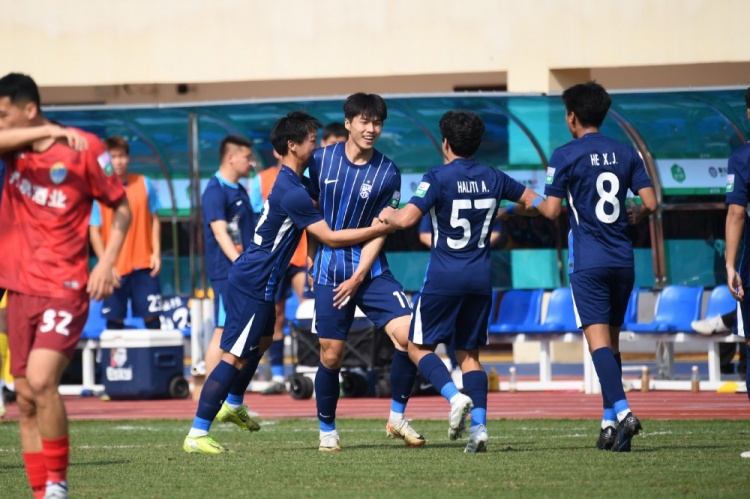 中乙預賽第1輪:武漢三鎮B隊1-1戰平廣西恒宸,獲得賽季首個積分