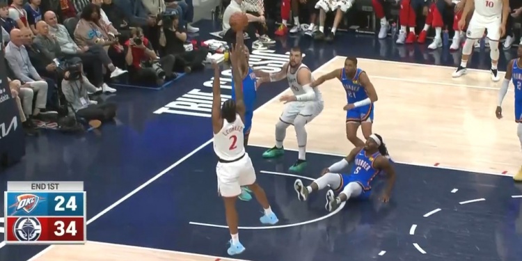 暫時壓制聯盟第一！快船首節34-24領先雷霆10分