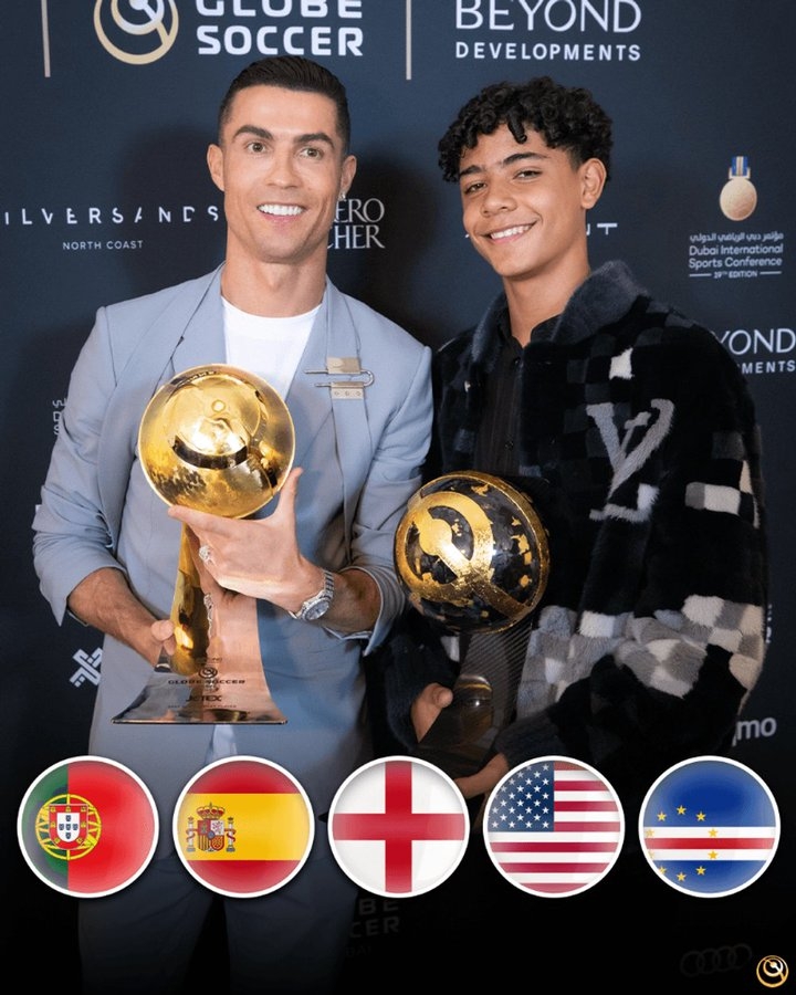 選哪支?西媒:迷你羅有資格為5支代表隊出戰 葡/美/西/英/佛得角