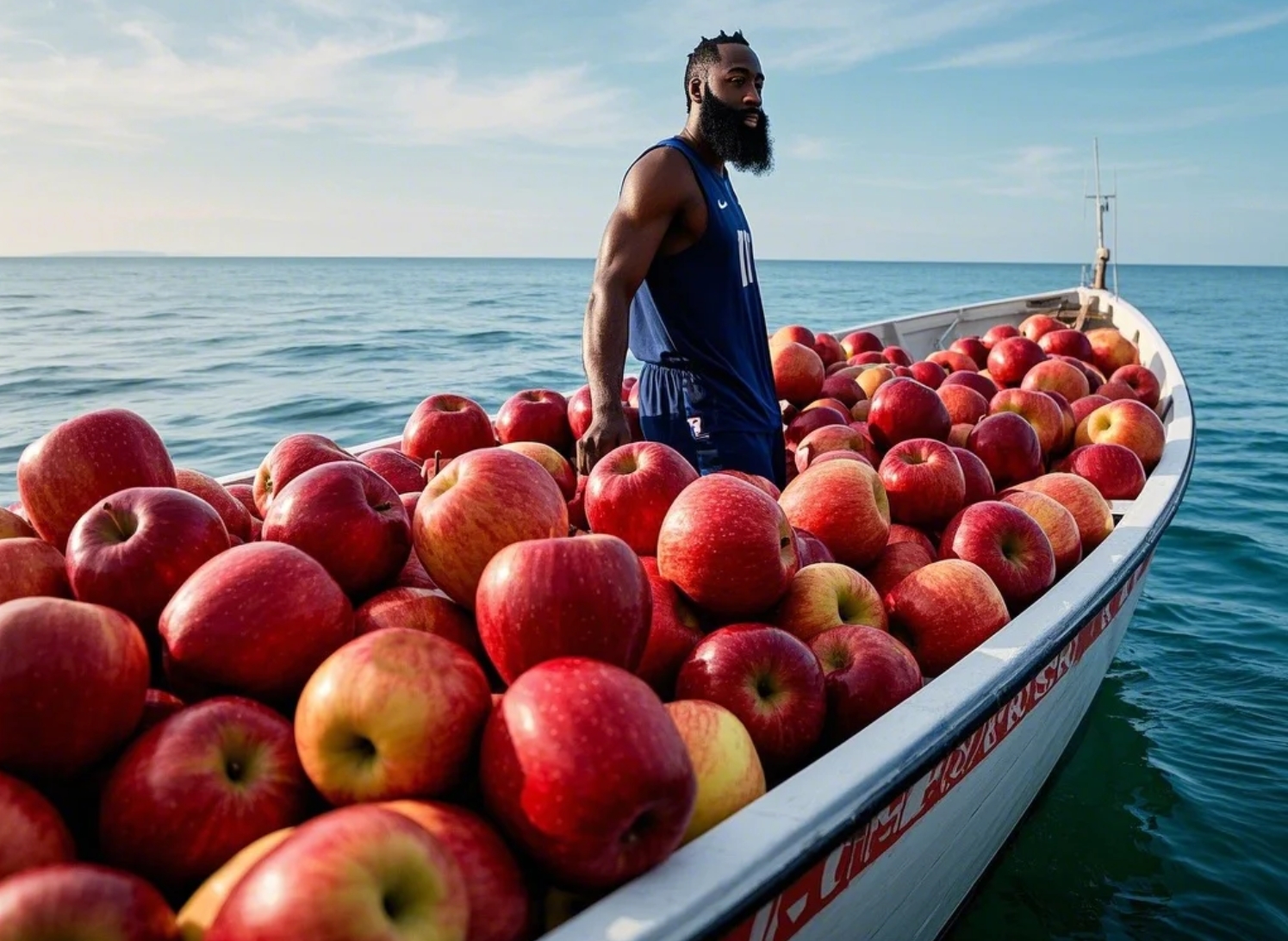 【AI繪圖】進(jìn)貨了!老登從紐約大蘋果城拉一船蘋果成功歸來~