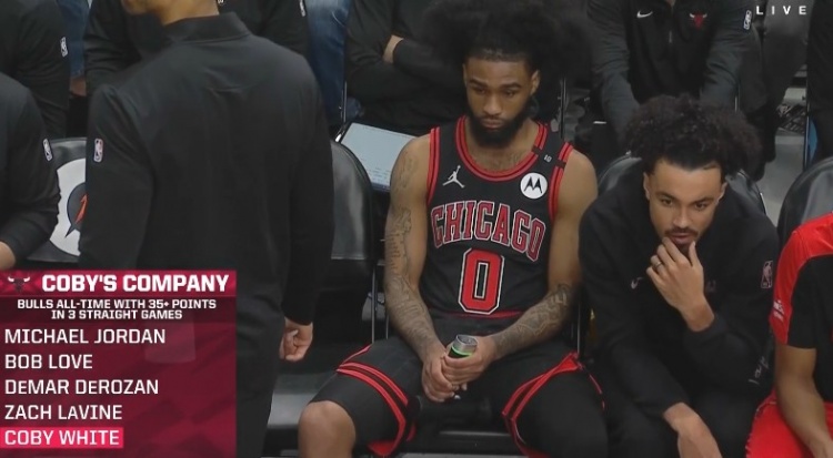 別拿懷特不當科比!科比-懷特連續3場得分35+ 隊史比肩喬丹&拉文