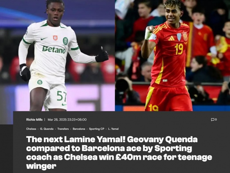 葡體教練談昆達(dá)：他和亞馬爾成長軌跡很像，他還能更強(qiáng)