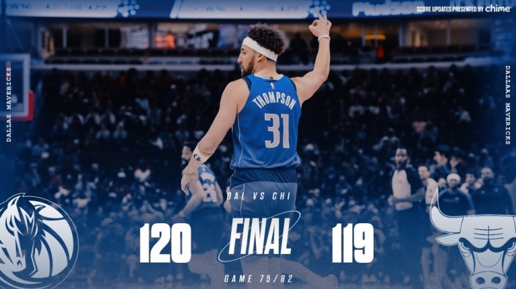 險勝公牛！獨行俠官方曬贏球海報 克萊成為封面人物