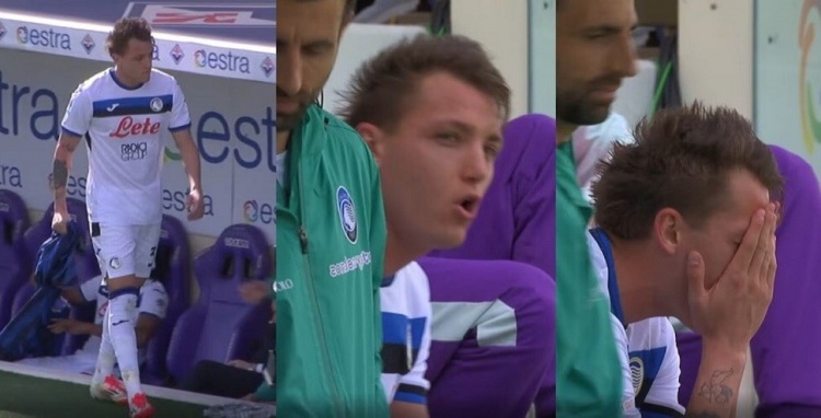 雷特吉被換下后怒砸替補席，加帥：讓他踢滿90分鐘是存在風險的