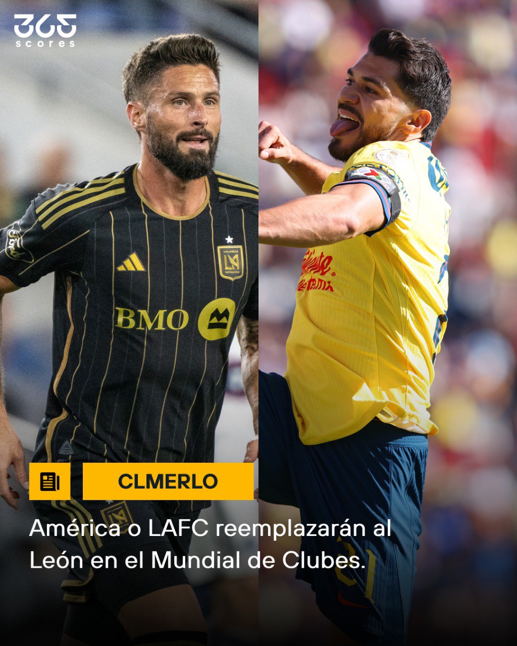 吉魯戰舊主?記者:洛杉磯FC將對陣墨西哥美洲,爭奪世俱杯資格