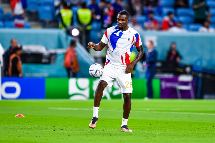 法國國家隊官方:小圖拉姆左腳踝受傷,退出本期大名單