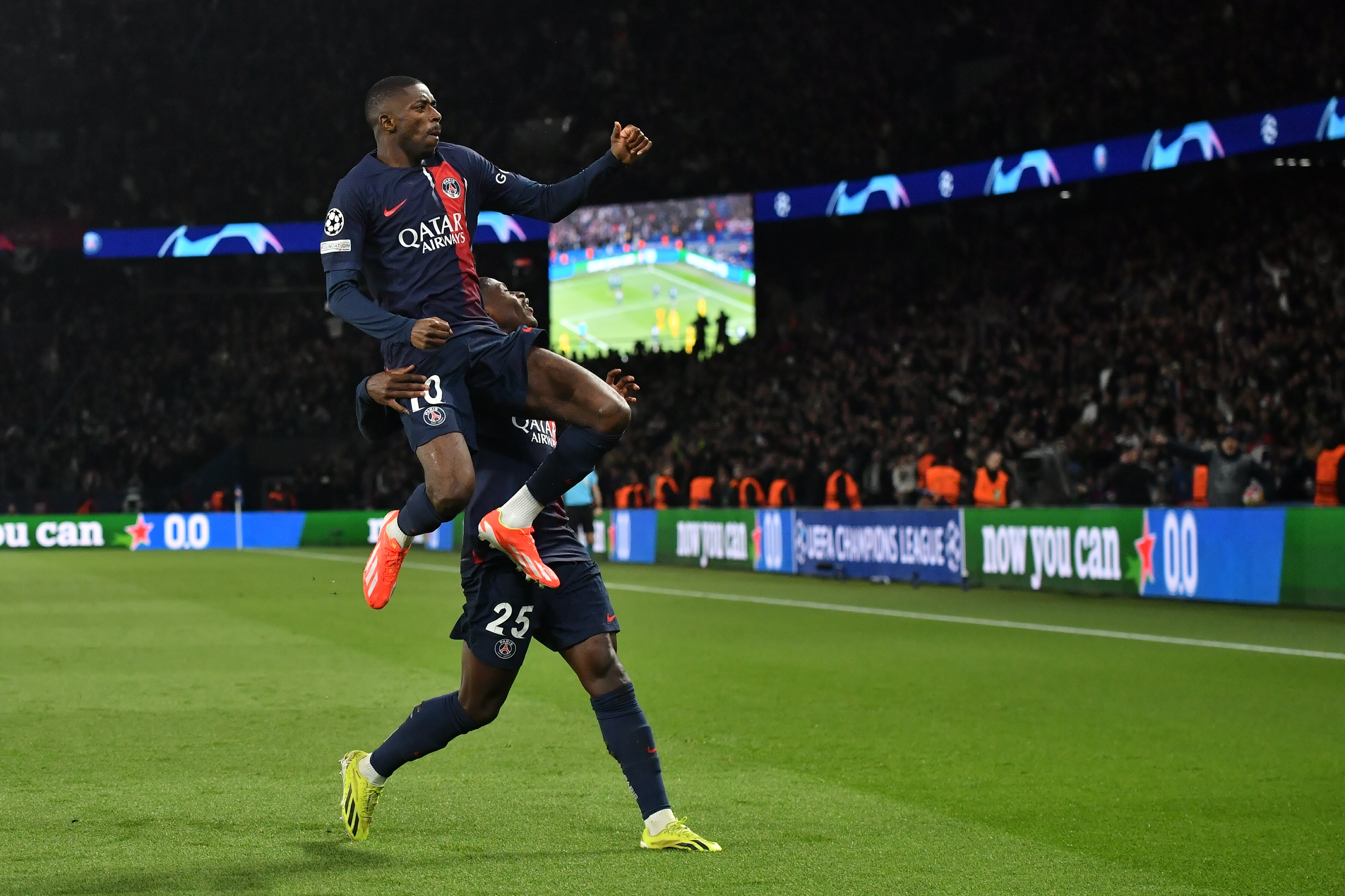 日歷年前3個月正式比賽打進21球,登貝萊成五大聯(lián)賽18年C羅后首人