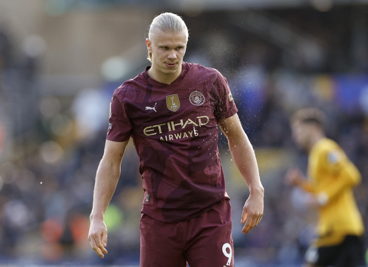 電訊報:哈蘭德拄拐離場時不太痛苦,曼城還未確認他是否接受掃描