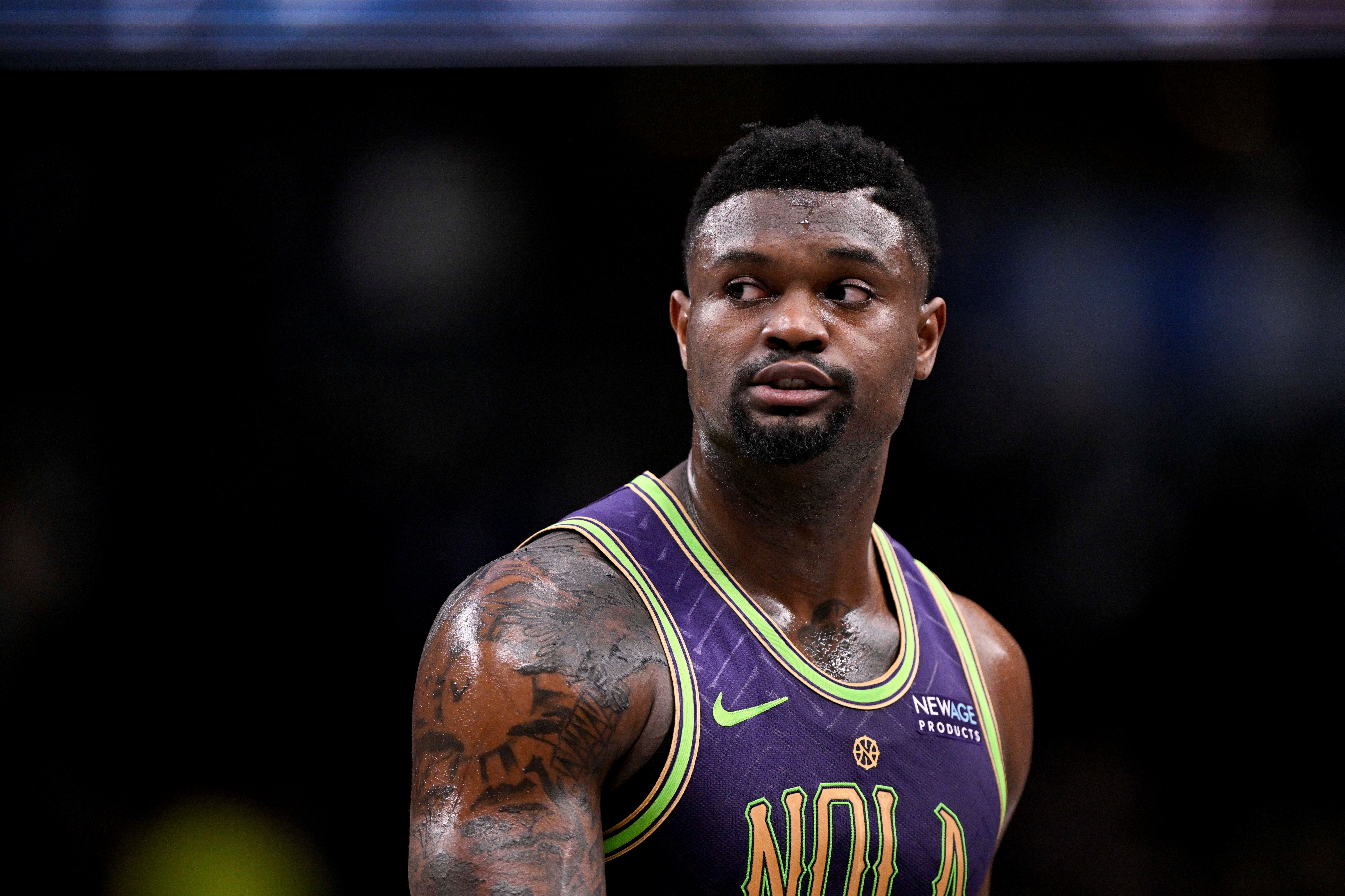 錫安:我帽鄧恩那球是干擾球 也許是對(duì)裁判未吹一些犯規(guī)的彌補(bǔ)