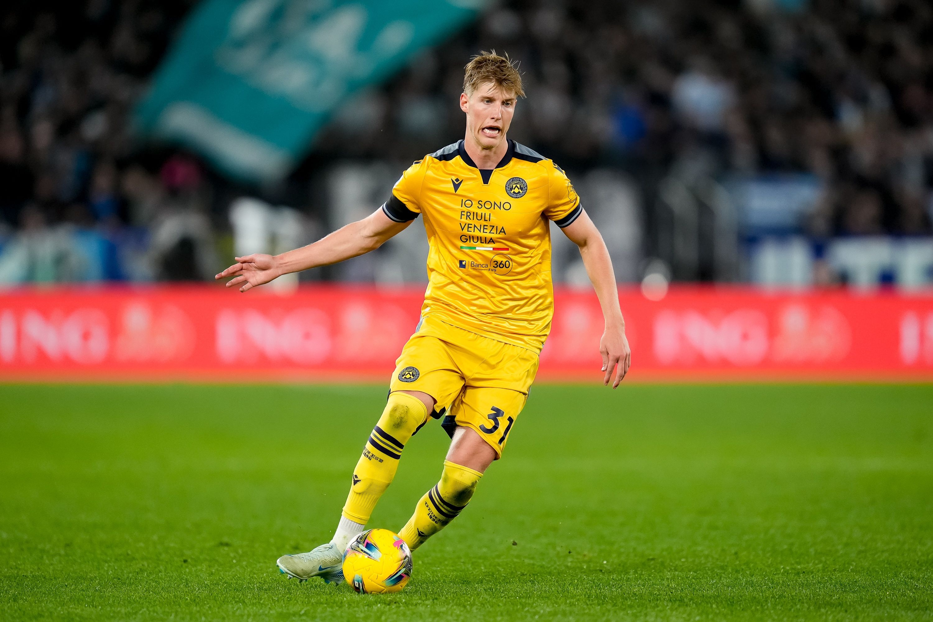 意媒:尤文、米蘭有意烏迪內(nèi)斯后衛(wèi)克里斯滕森,價格約2000萬歐