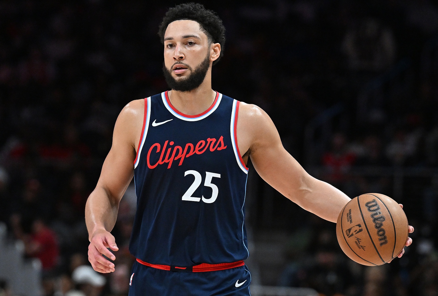 躺贏隨便打打!本-西蒙斯3中0沒(méi)有得分 僅得到2板3助1帽