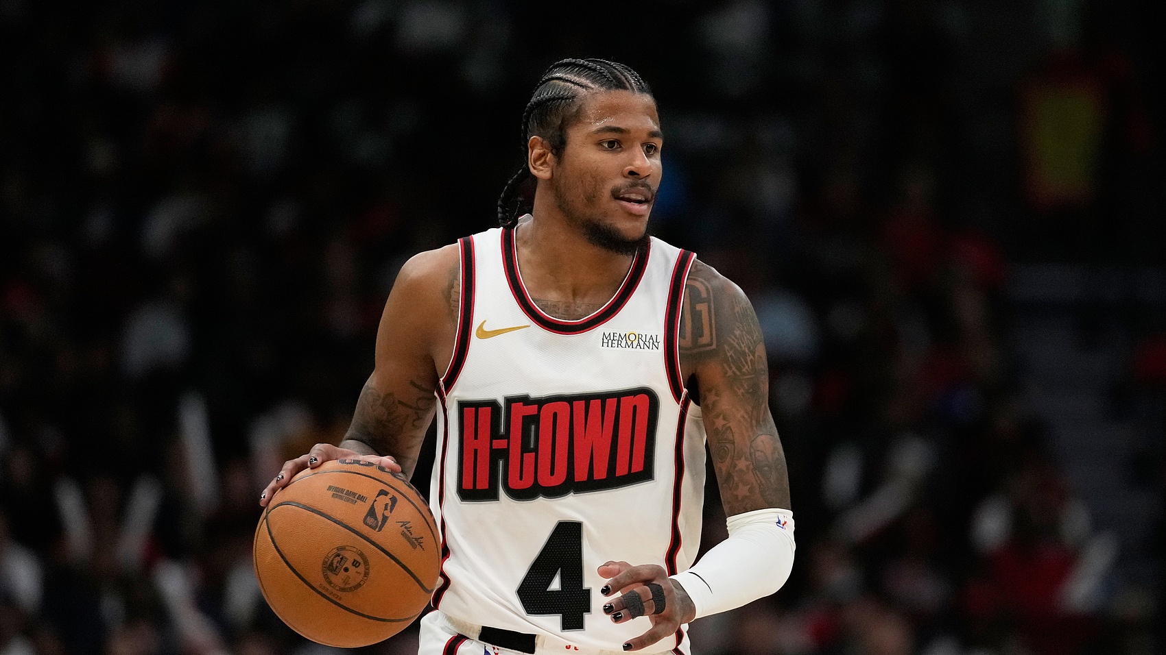 杰倫-格林:我們的成績(jī)?cè)醋晕覀兊膱F(tuán)結(jié) 大家清楚每場(chǎng)比賽該做什么