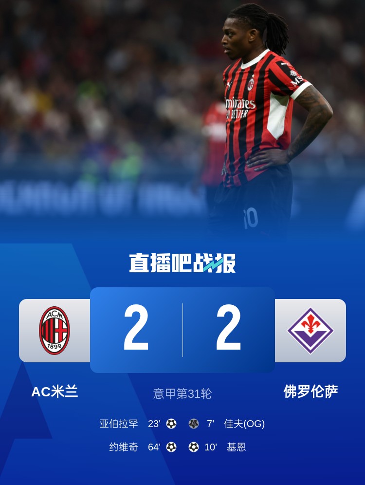 孔塞桑上任后米蘭有13場比賽先丟球落后,最終戰績為6勝1平6負